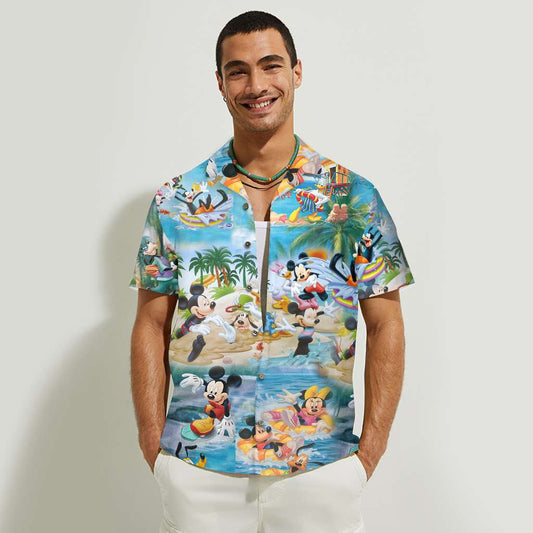 Tropical Mouse - Mouse Hawaiian Shirt 0523