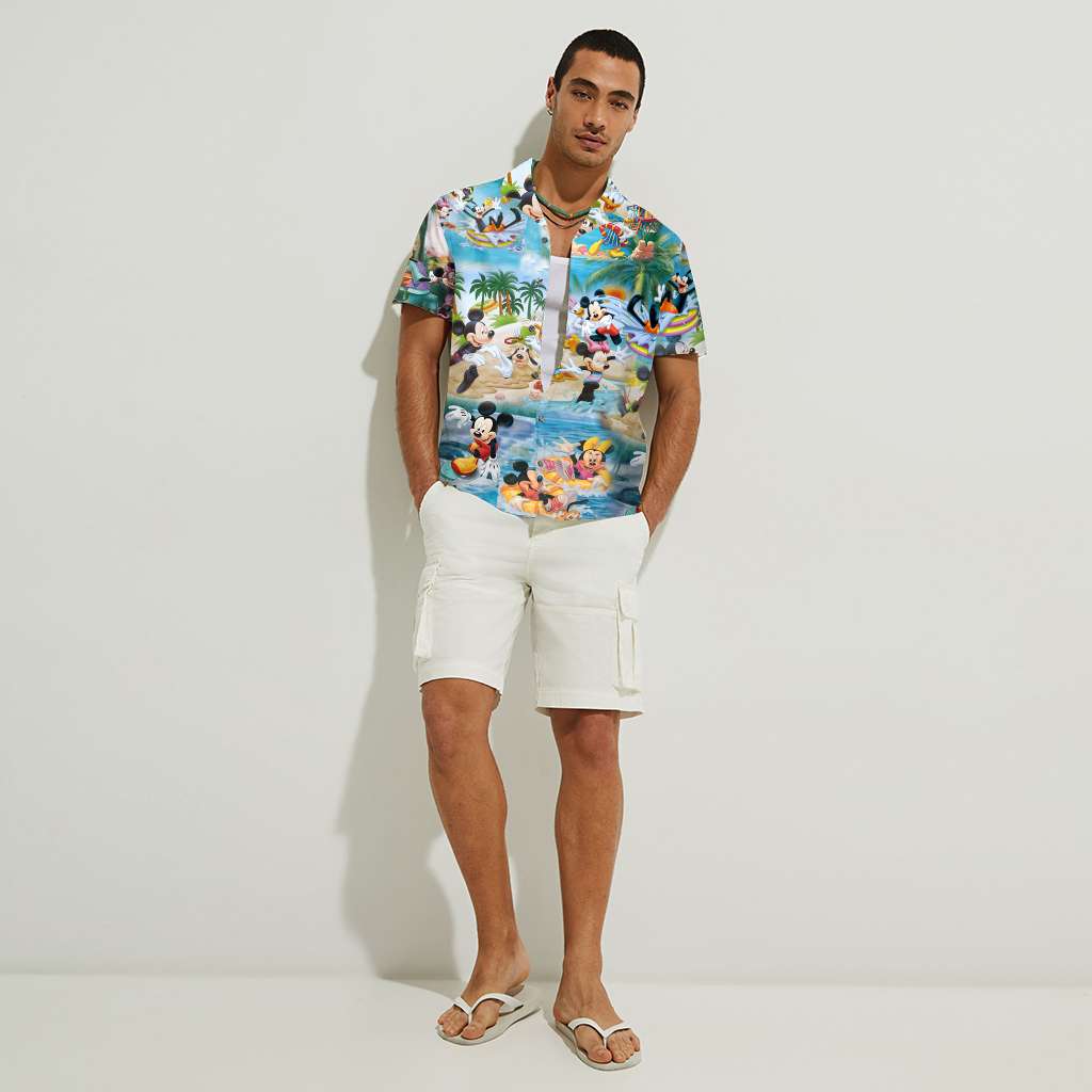 Tropical Mouse - Mouse Hawaiian Shirt 0523