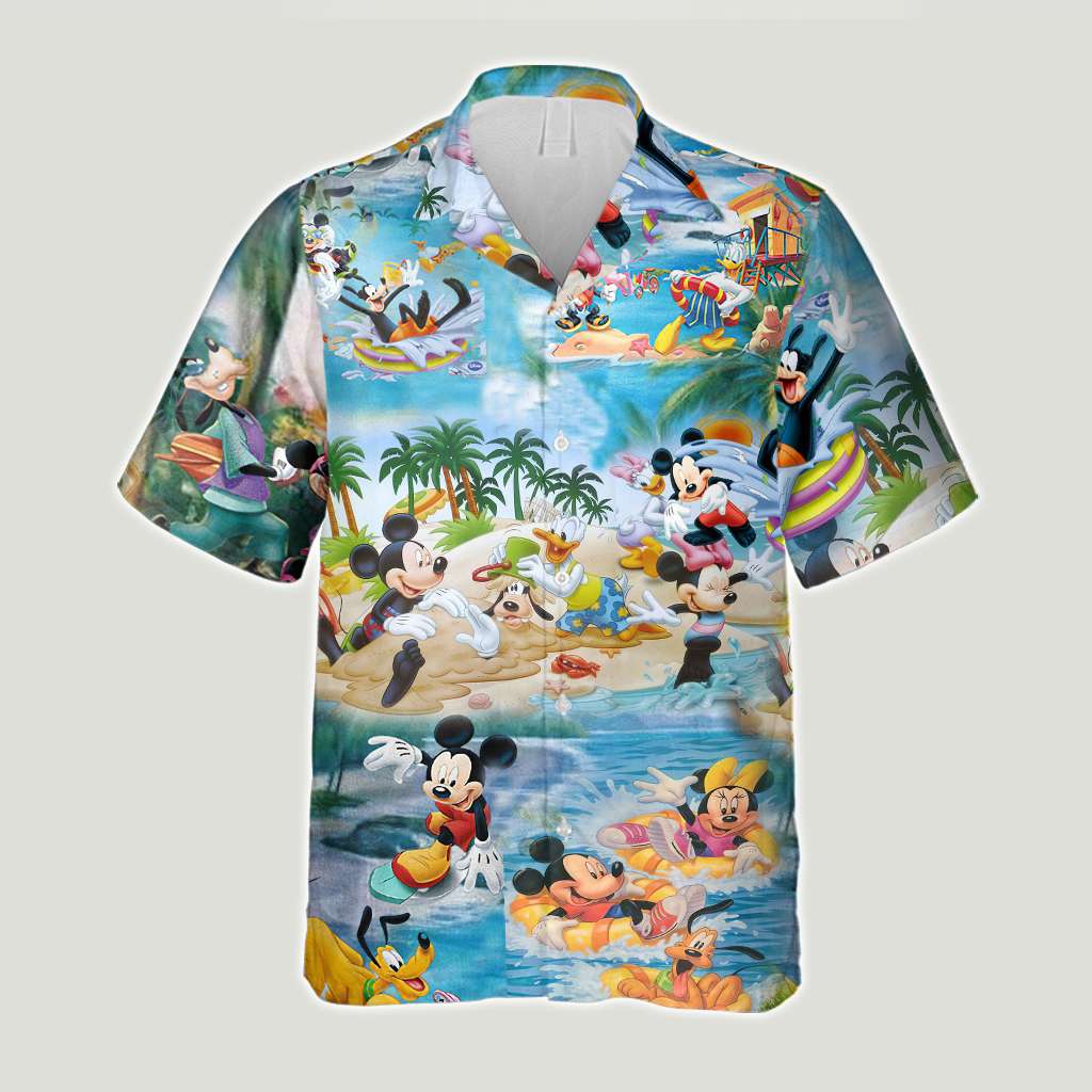 Tropical Mouse - Mouse Hawaiian Shirt 0523