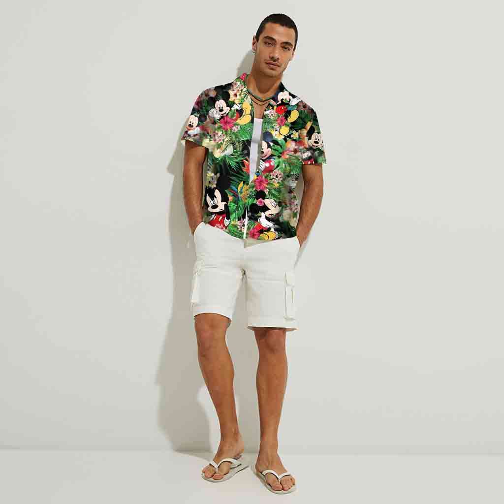 Tropical Mouse - Mouse Hawaiian Shirt 0523