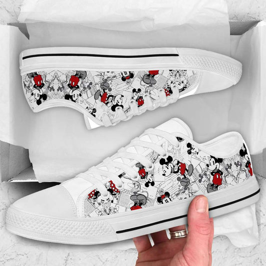 Love Mouse Mouse Low Top Shoes