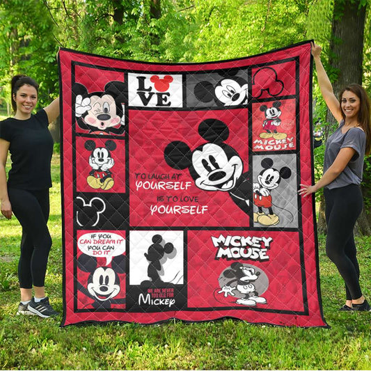Love Yourself Mouse Quilt