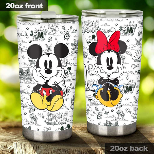 Started With A Mouse Mouse Tumbler 0523