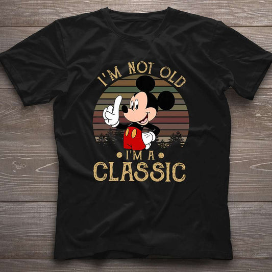 I'm Not Old I'm A Classic - Mouse T-shirt and Hoodie 0523