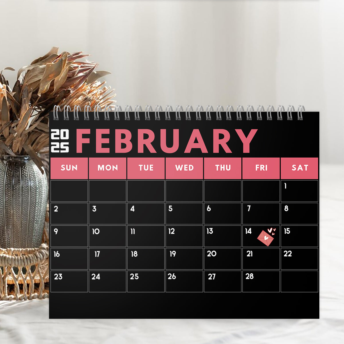 Funny Swear Word Affirmations - Personalized Colleague Wall Calendar & Desk Calendar