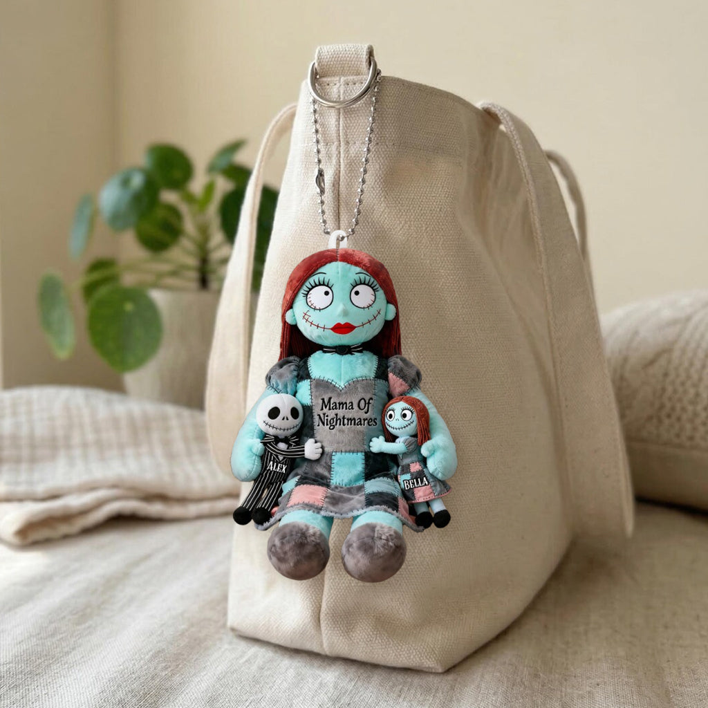 Mother Of Nightmares - Personalized Nightmare Plush Keychain