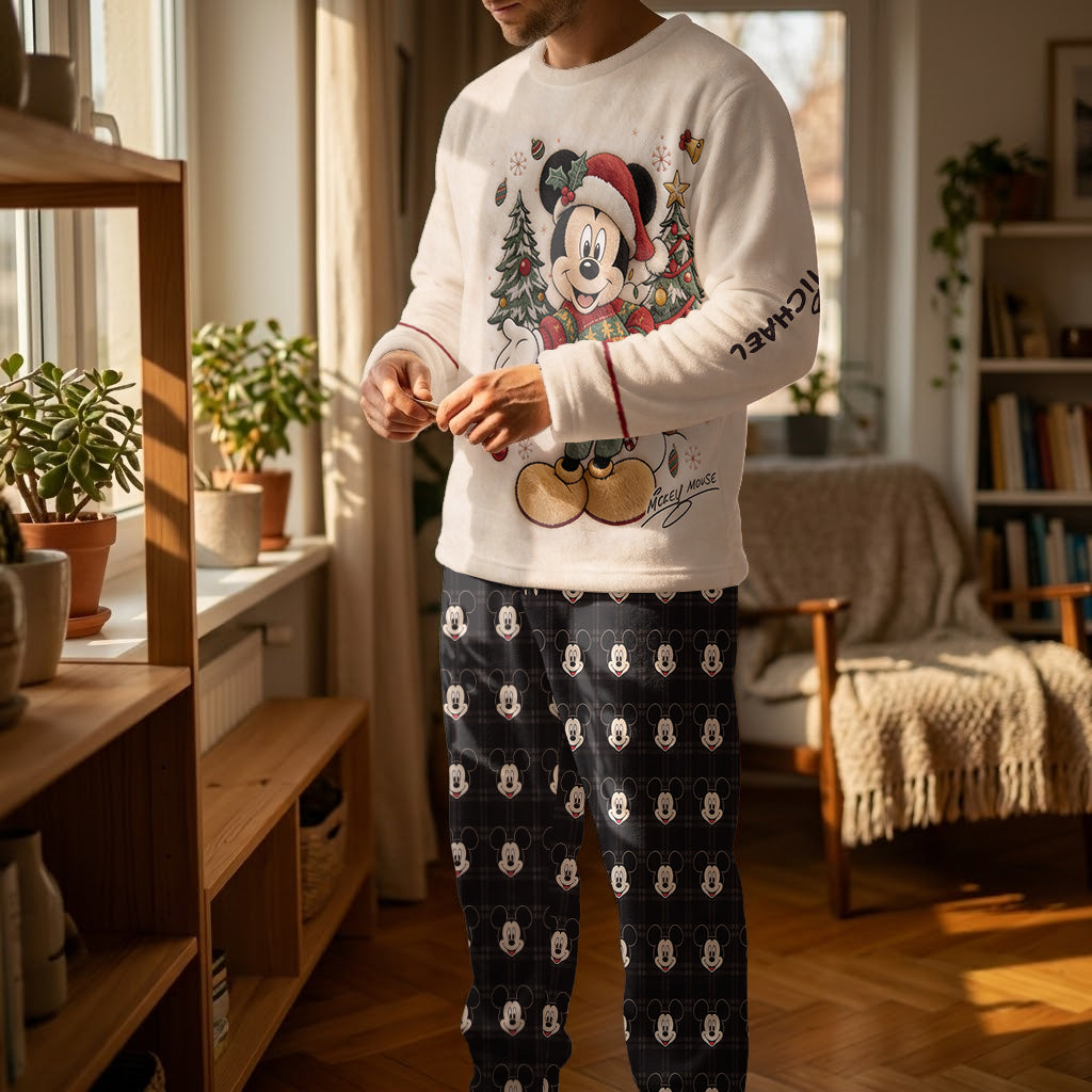 You & Me We Got This - Personalized Mouse Fleece Lounge Set