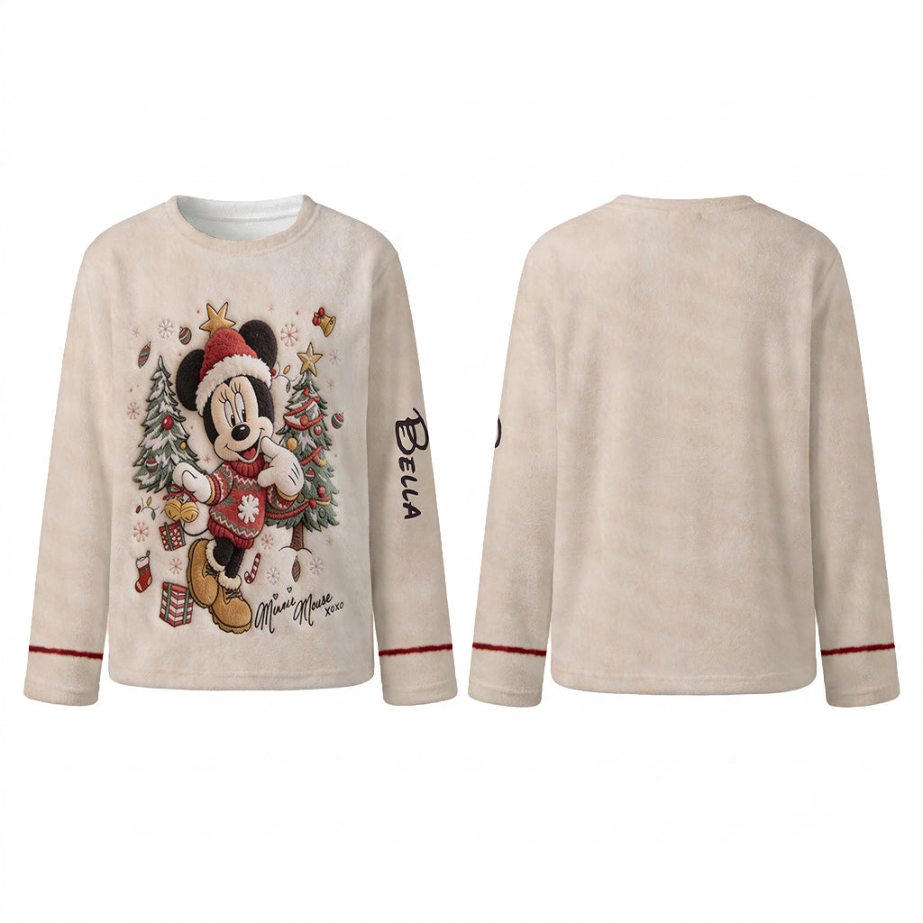 You & Me We Got This - Personalized Mouse Fleece Lounge Set