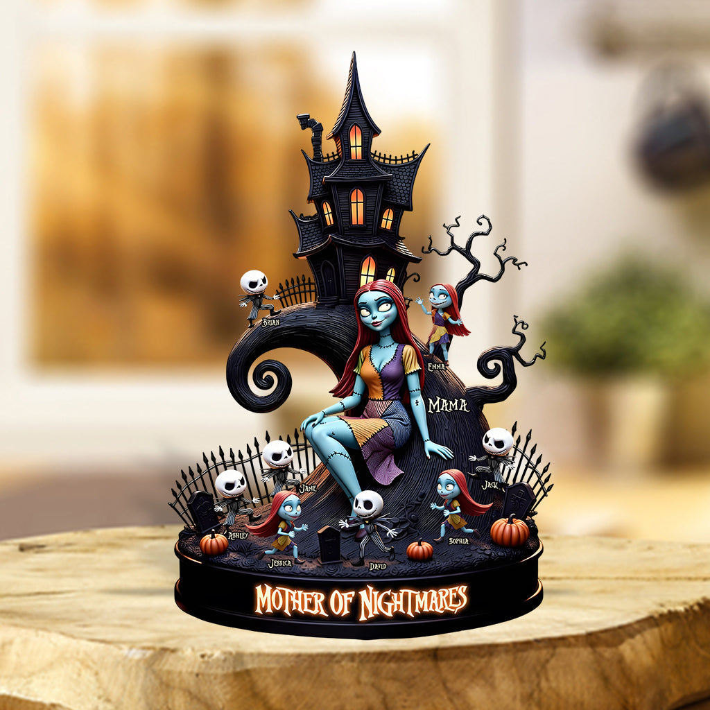 Mother Of Nightmares - Personalized Nightmare Custom Shaped Acrylic Plaque