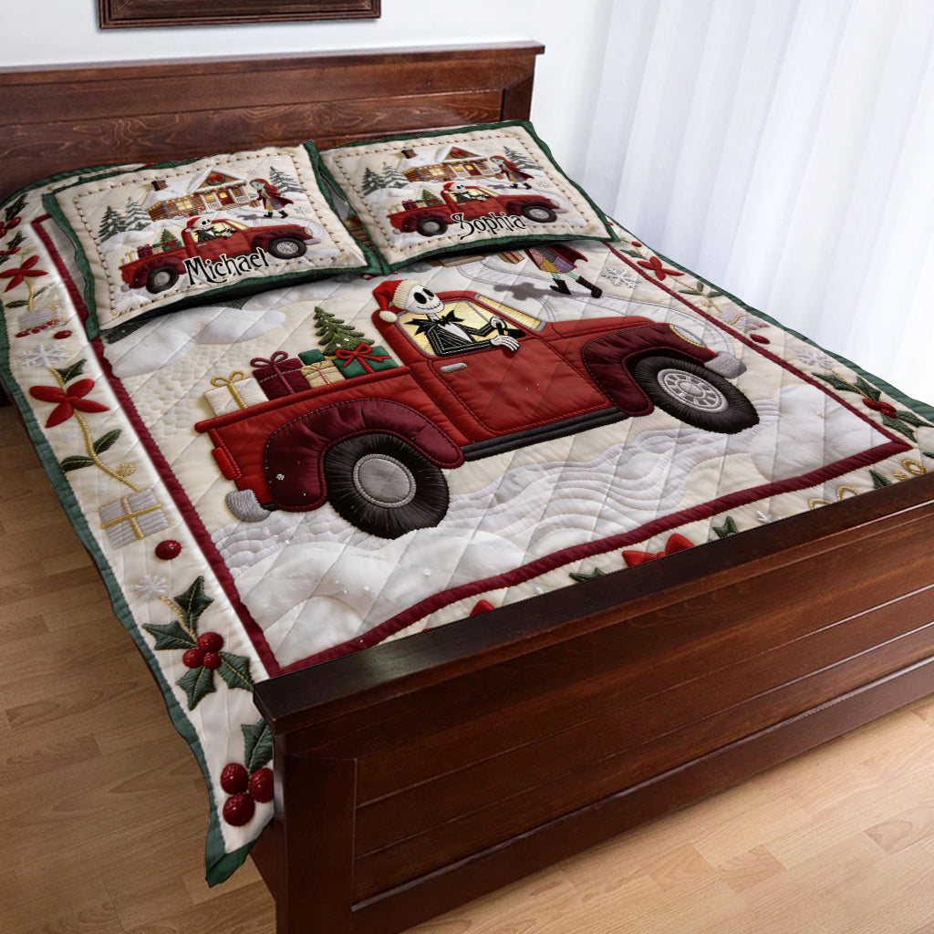 I Love You - Personalized Nightmare Quilt Set