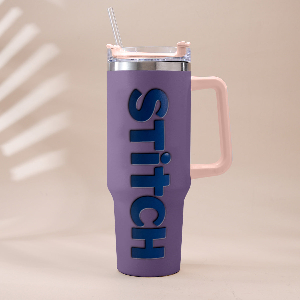 Ohana Tumbler with Charms - Personalized Ohana Tumbler With Handle
