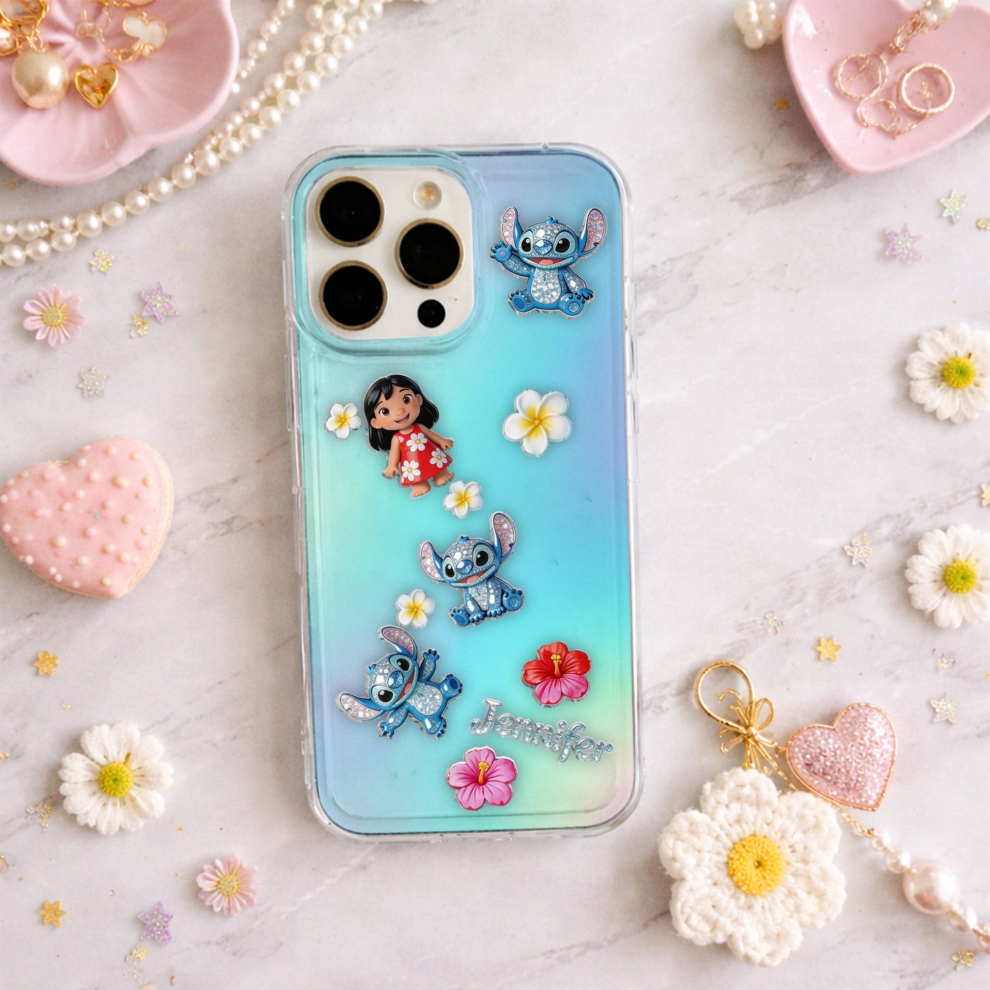 Ohana Means Family - Personalized Ohana Shaker Phone Case