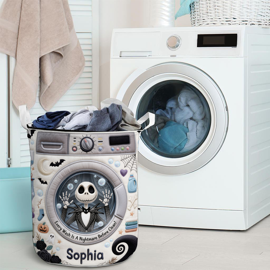 Every Wash Is A Nightmare Before Clean! - Personalized Nightmare Storage Basket