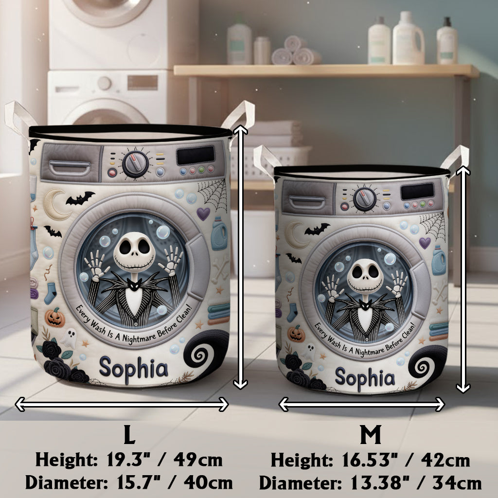 Every Wash Is A Nightmare Before Clean! - Personalized Nightmare Storage Basket
