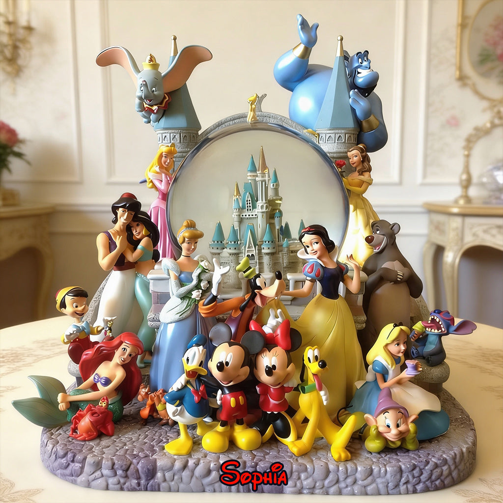 Magical Castle - Personalized Dream Trip Custom Shaped Acrylic Plaque