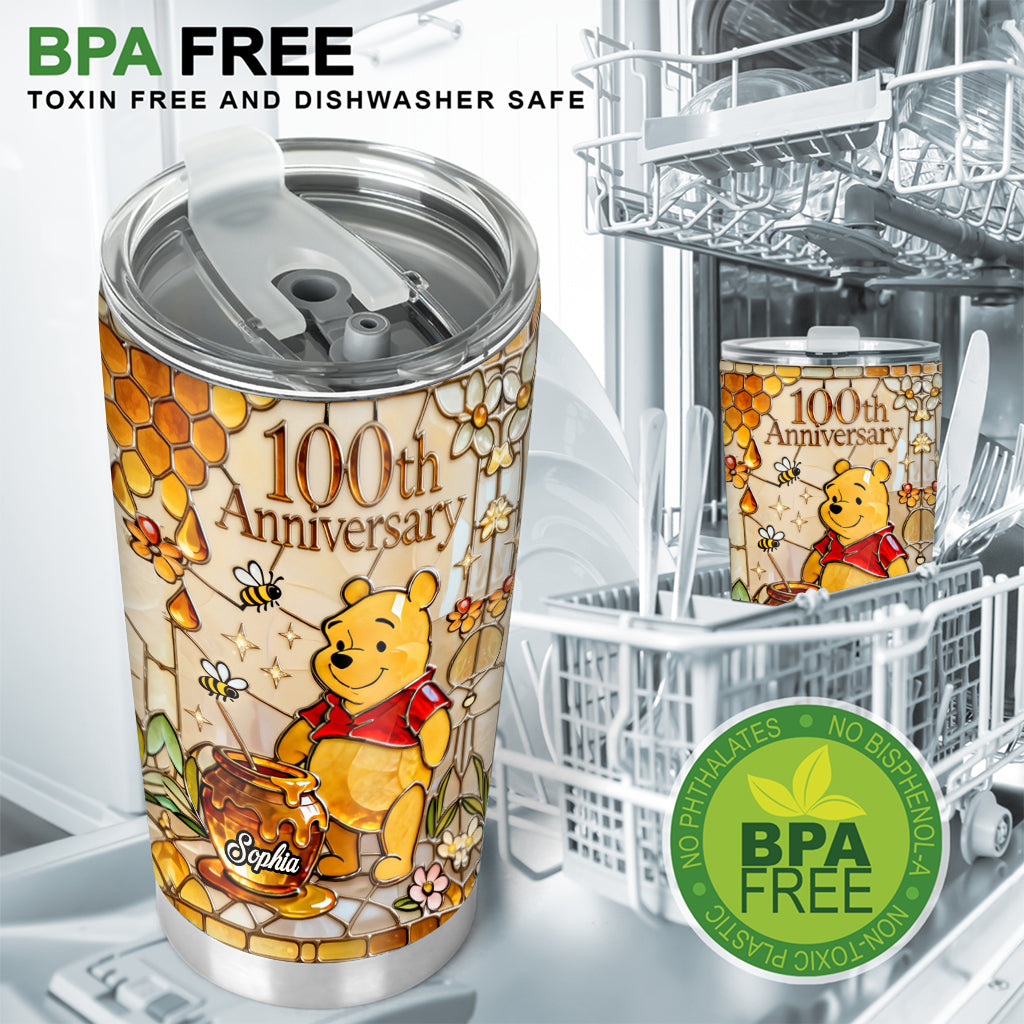 Honey Bear 100th Anniversary - Personalized Mouse Tumbler