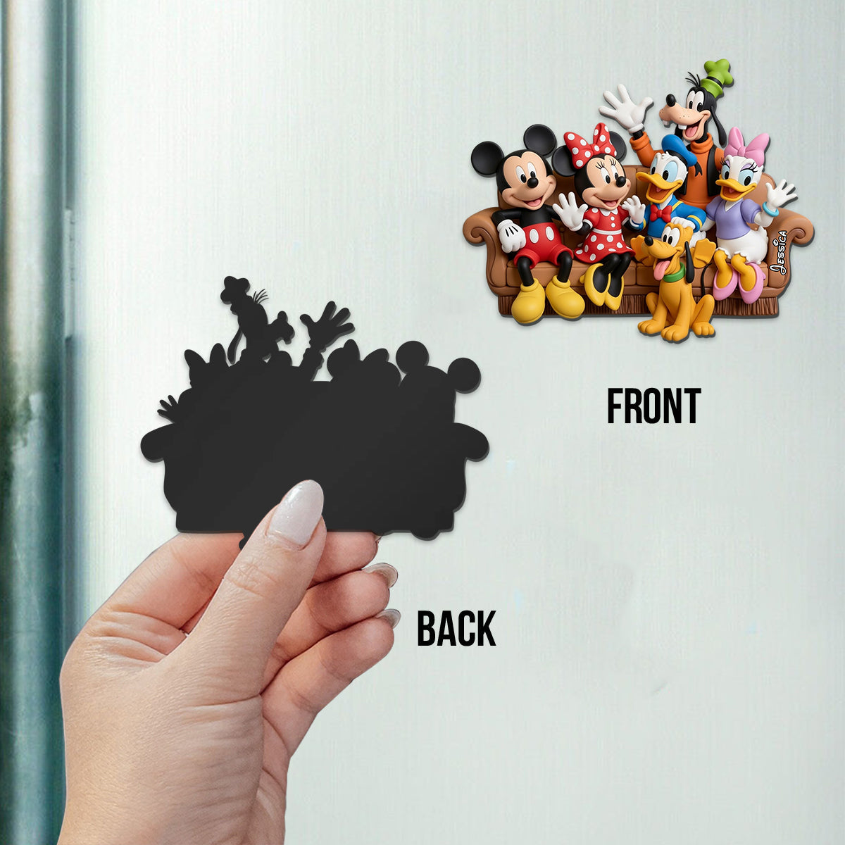 Friends - Personalized Mouse Magnet
