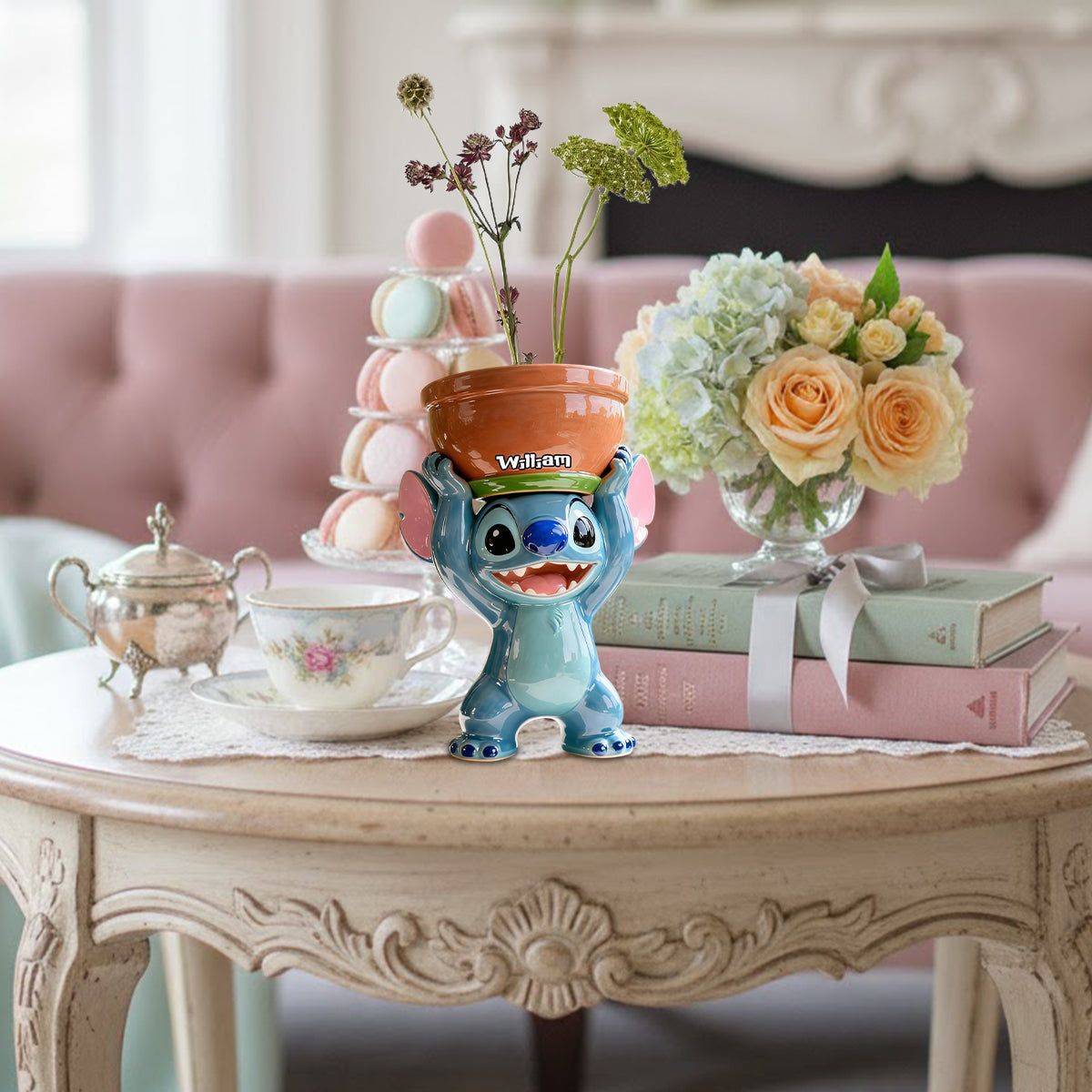 Magical Moment - Personalized Mouse Custom Shape Acrylic Flower Vase