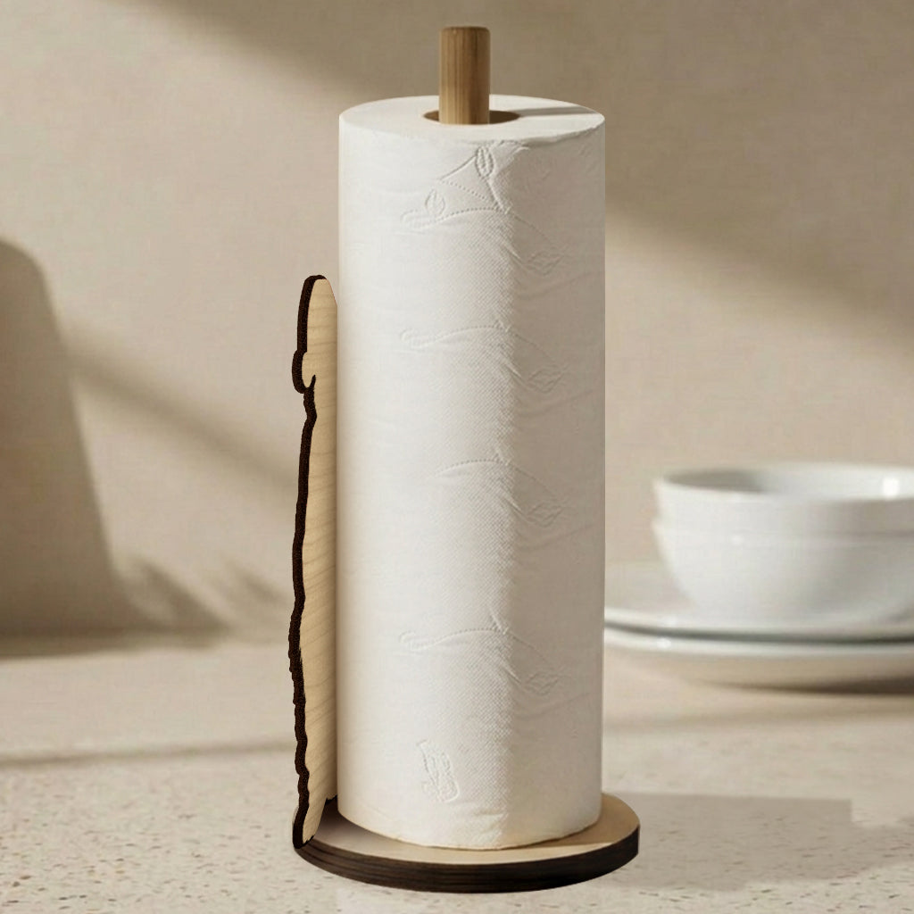 Best Time Of The Year - Personalized Stole Christmas Paper Towel Holder & Soap Dispenser