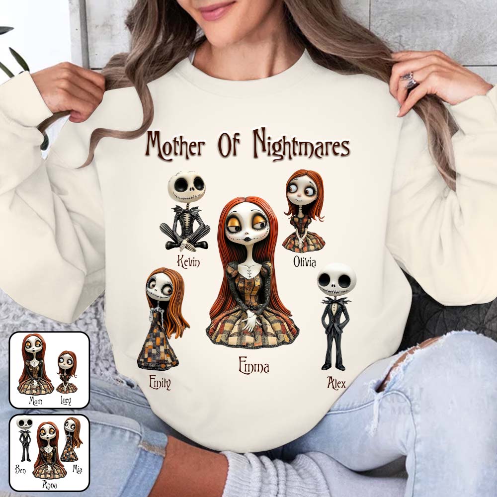 Mother Father Of Nightmares - Personalized Nightmare All Over Shirt