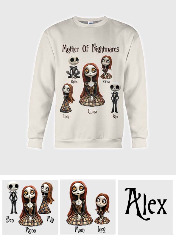 Mother Father Of Nightmares - Personalized Nightmare All Over Shirt