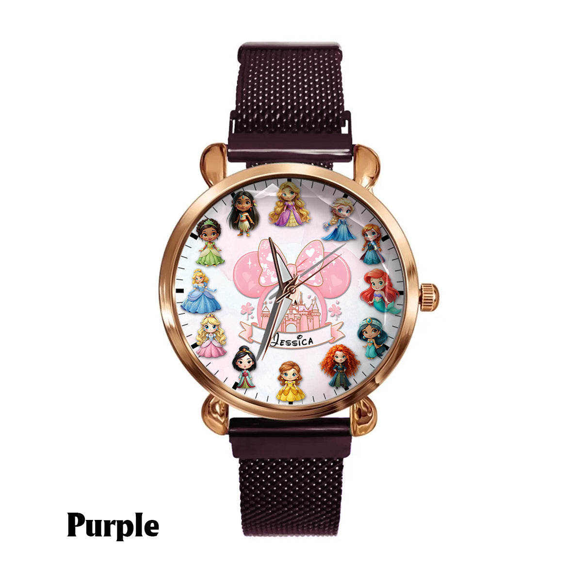 Cute Fairy Tale Princess - Personalized Mouse Women Hand Watch