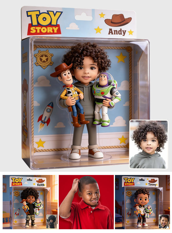 The Story Of Toys - Personalized Movie For Kids Acrylic Display Box
