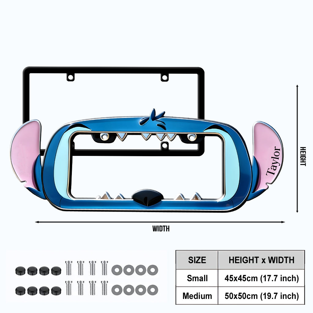 Aloha - Personalized Ohana License Plate Frames
