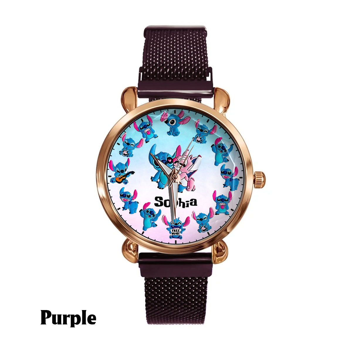 Ohana Happy Time - Personalized Ohana Women Hand Watch