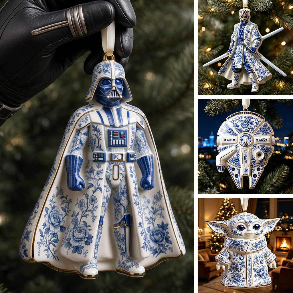 Dashing Through The Snow - Personalized The Force Premium 3D Ornament