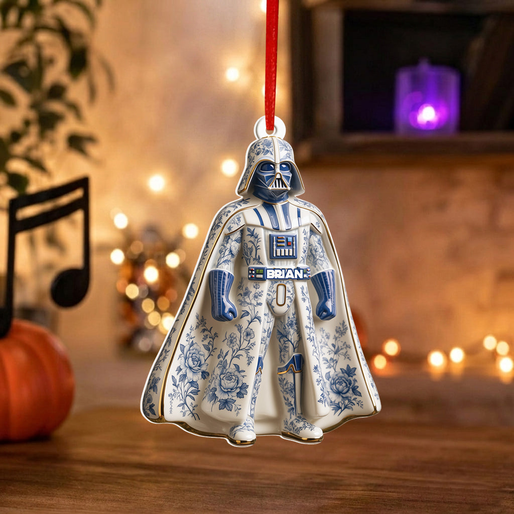 Dashing Through The Snow - Personalized The Force Premium 3D Ornament