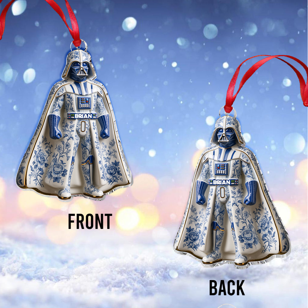 Dashing Through The Snow - Personalized The Force Premium 3D Ornament