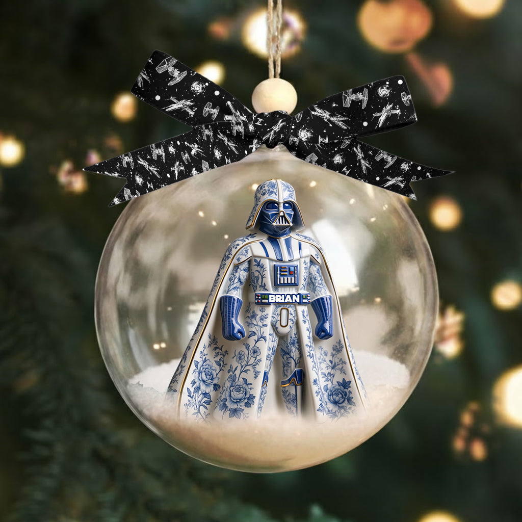 Dashing Through The Snow - Personalized The Force Premium 3D Ornament