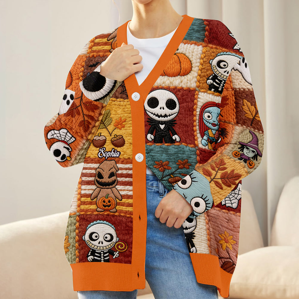 The Nighmare - Personalized Nightmare Cardigan Sweater