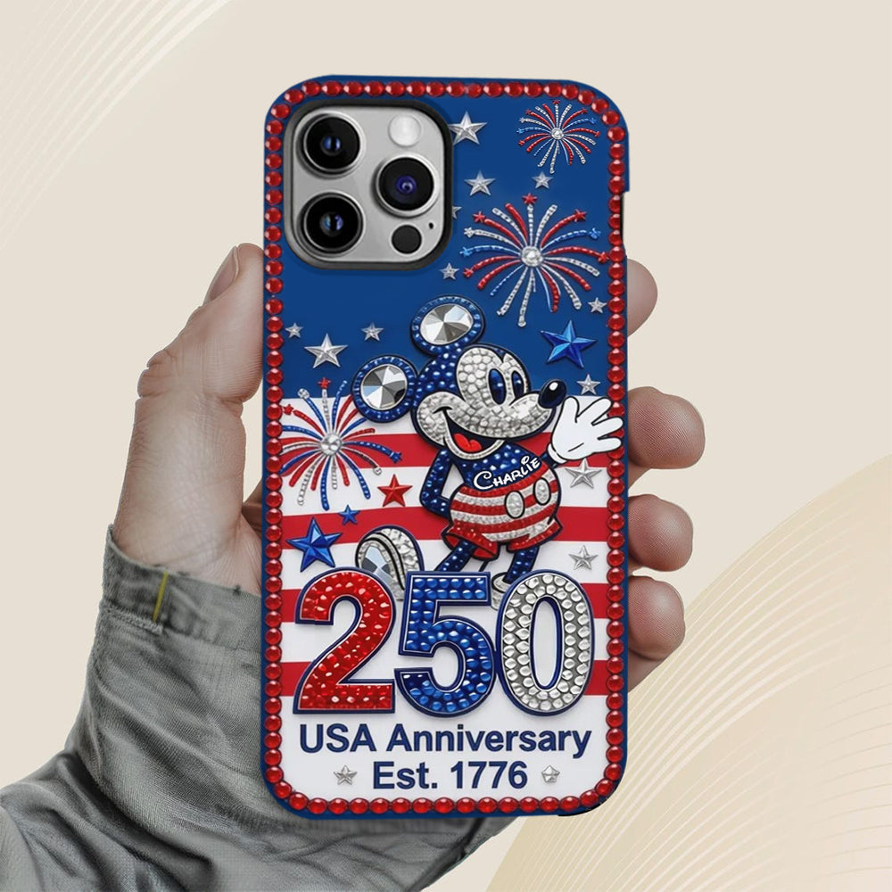 250 Anniversary - Personalized Mouse Full Print Phone Case