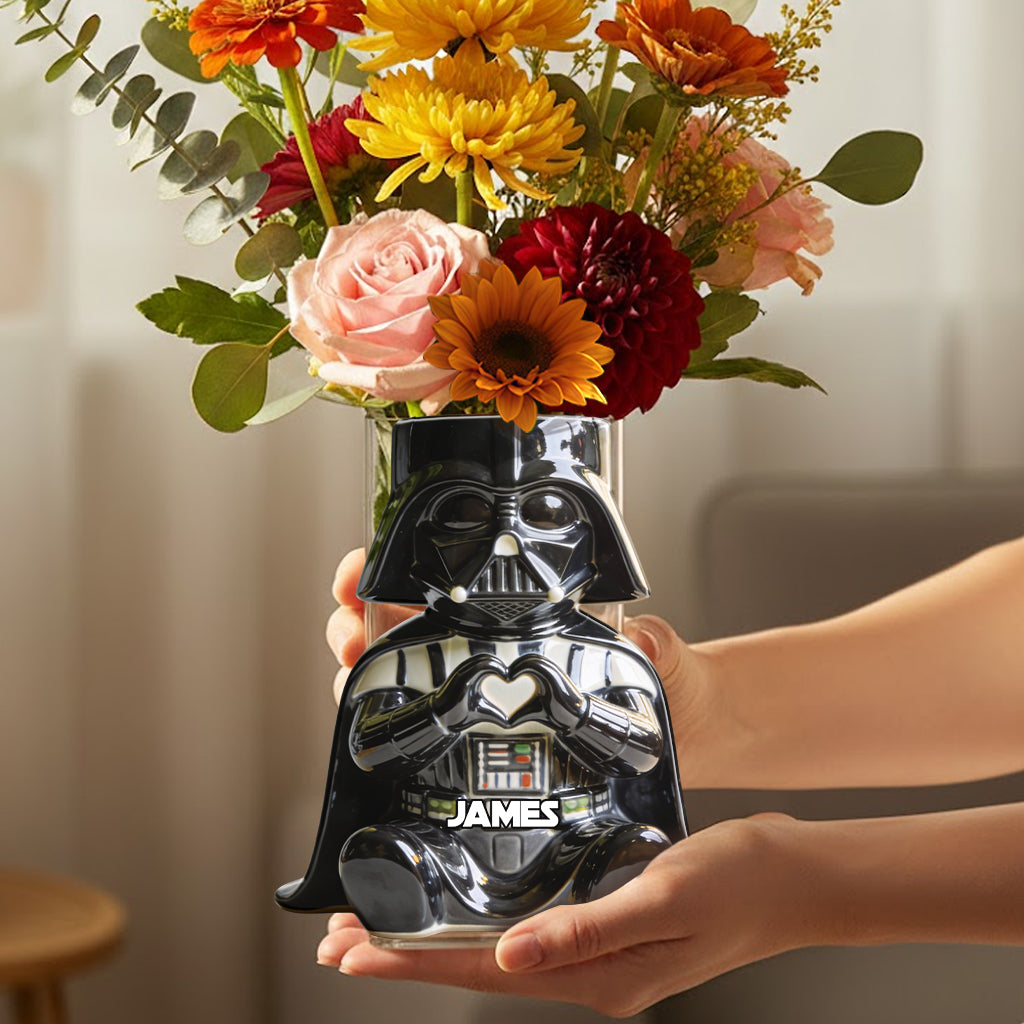 May The Force Be With You - Personalized The Force Acrylic Pot