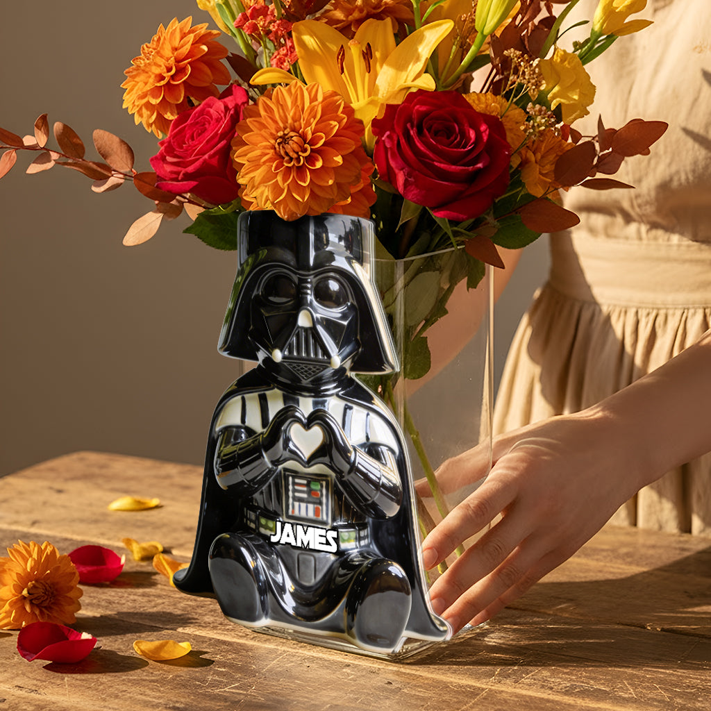 May The Force Be With You - Personalized The Force Acrylic Pot