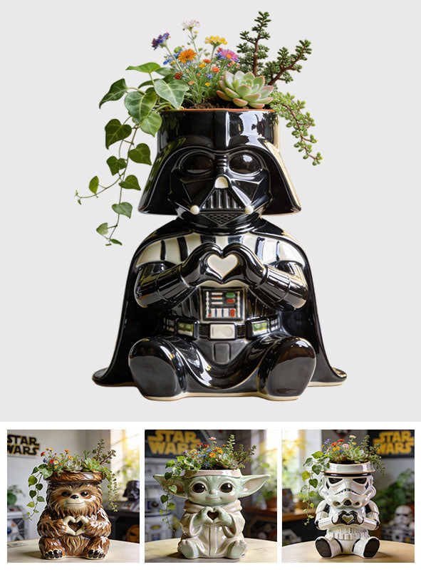 May The Force Be With You - Personalized The Force Acrylic Pot