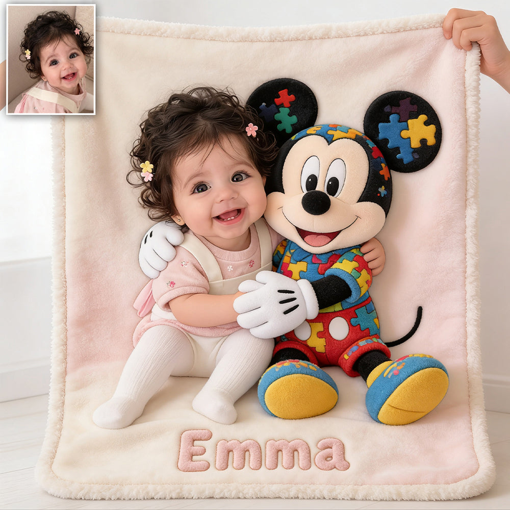 Special Friends - Personalized Autism Awareness Blanket