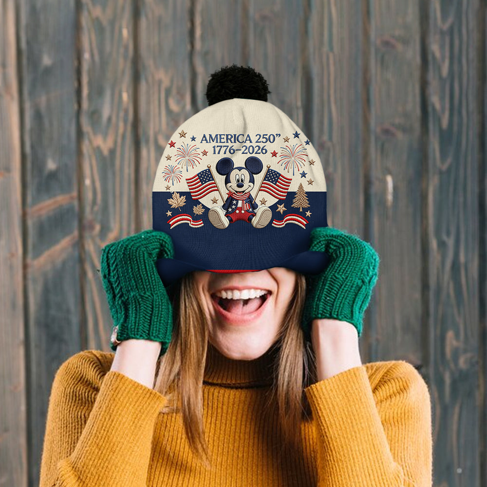 250 Anniversary - Personalized Mouse Beanie Hat