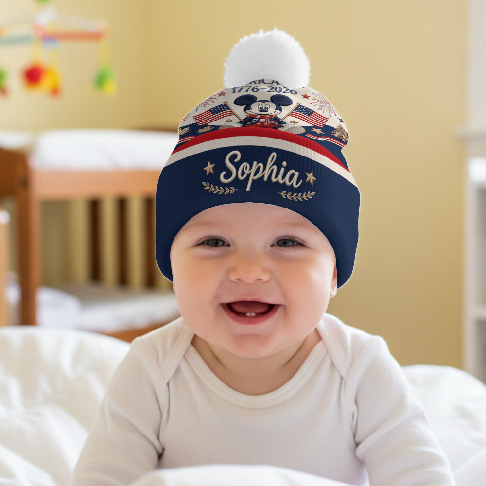 250 Anniversary - Personalized Mouse Beanie Hat