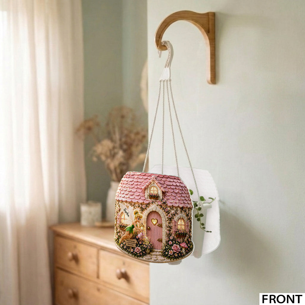 Fairy Garden - Personalized Flying Fairy Hanging Pot