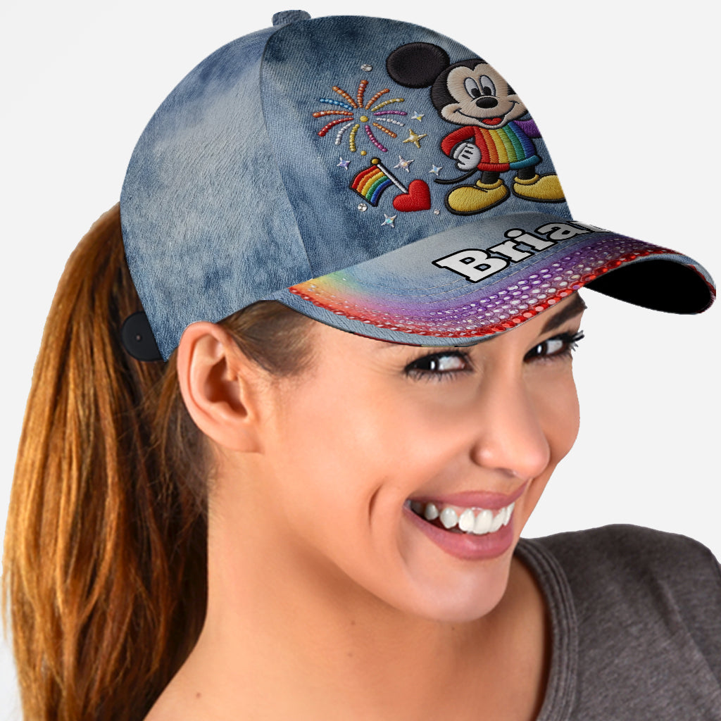 Love Is Love Pride Gift - Personalized LGBT Support Classic Cap