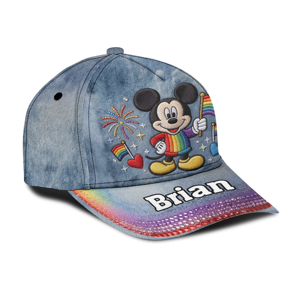 Love Is Love Pride Gift - Personalized LGBT Support Classic Cap