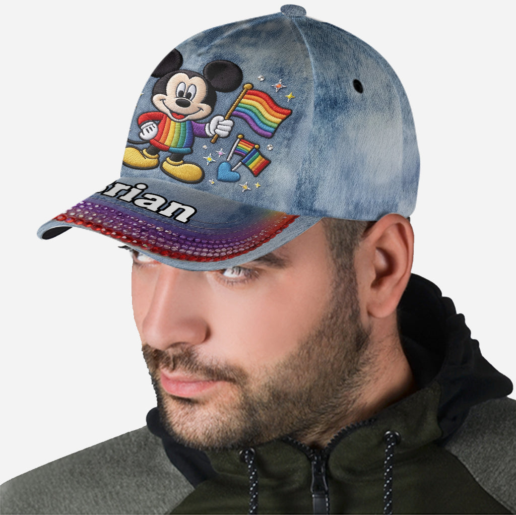 Love Is Love Pride Gift - Personalized LGBT Support Classic Cap
