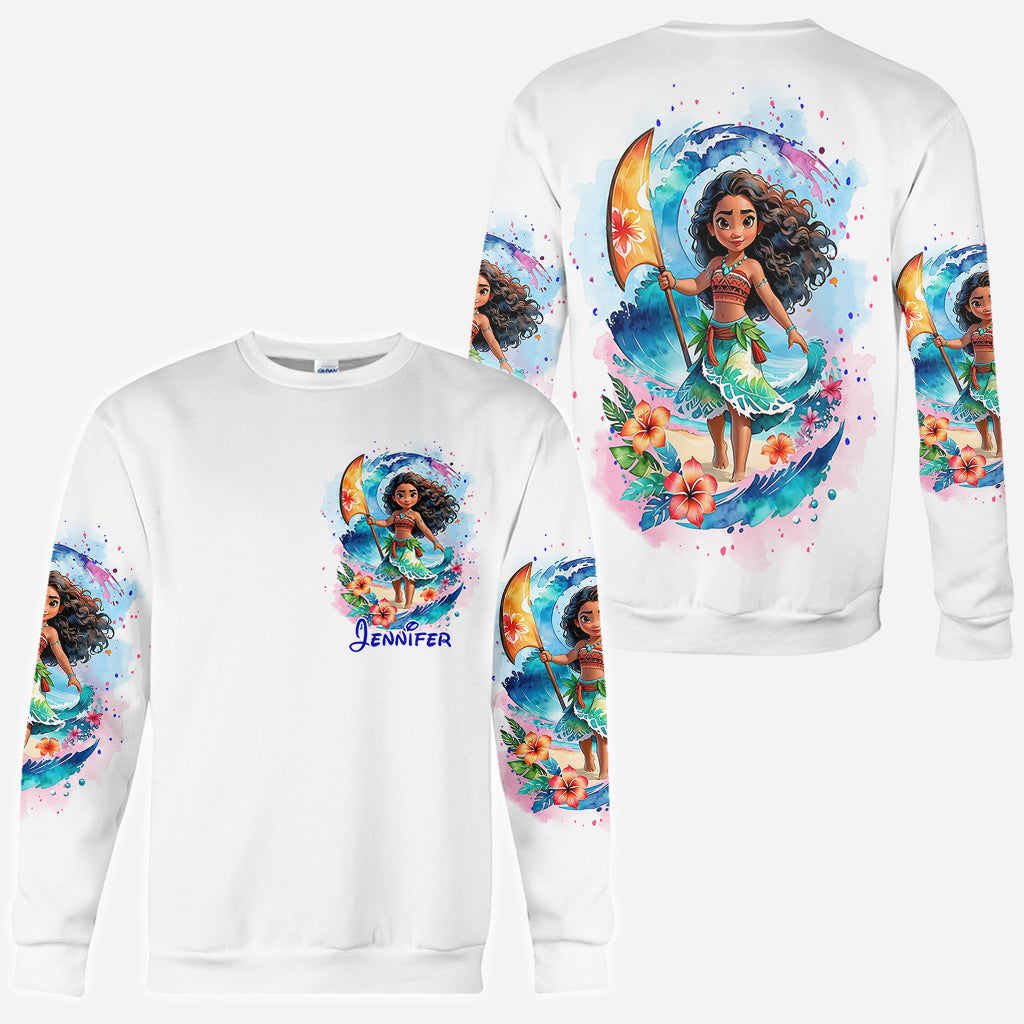 Sea Blossom - Personalized Mouse All Over Shirt