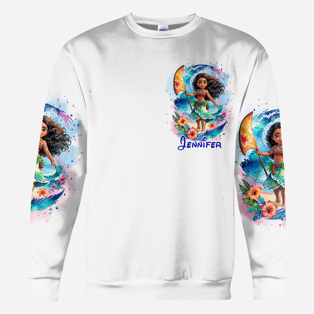 Sea Blossom - Personalized Mouse All Over Shirt