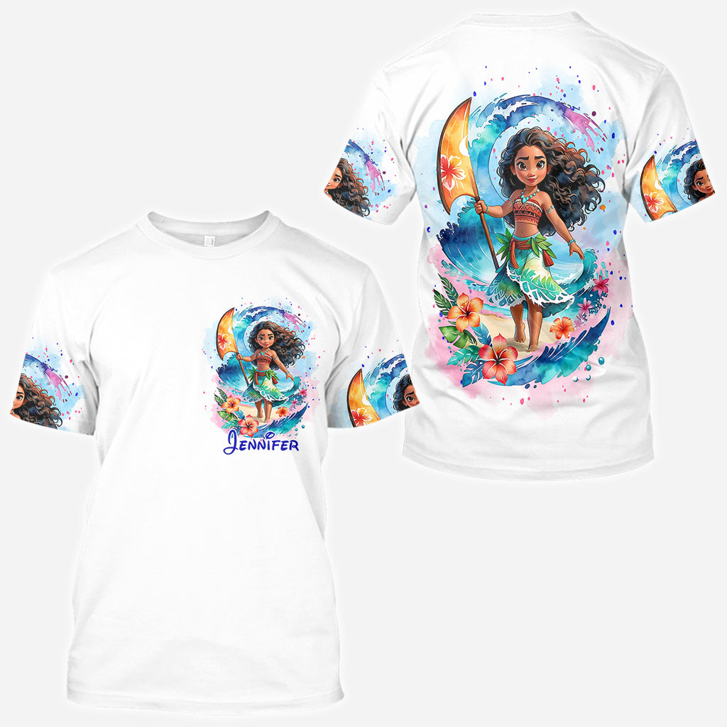 Sea Blossom - Personalized Mouse All Over Shirt