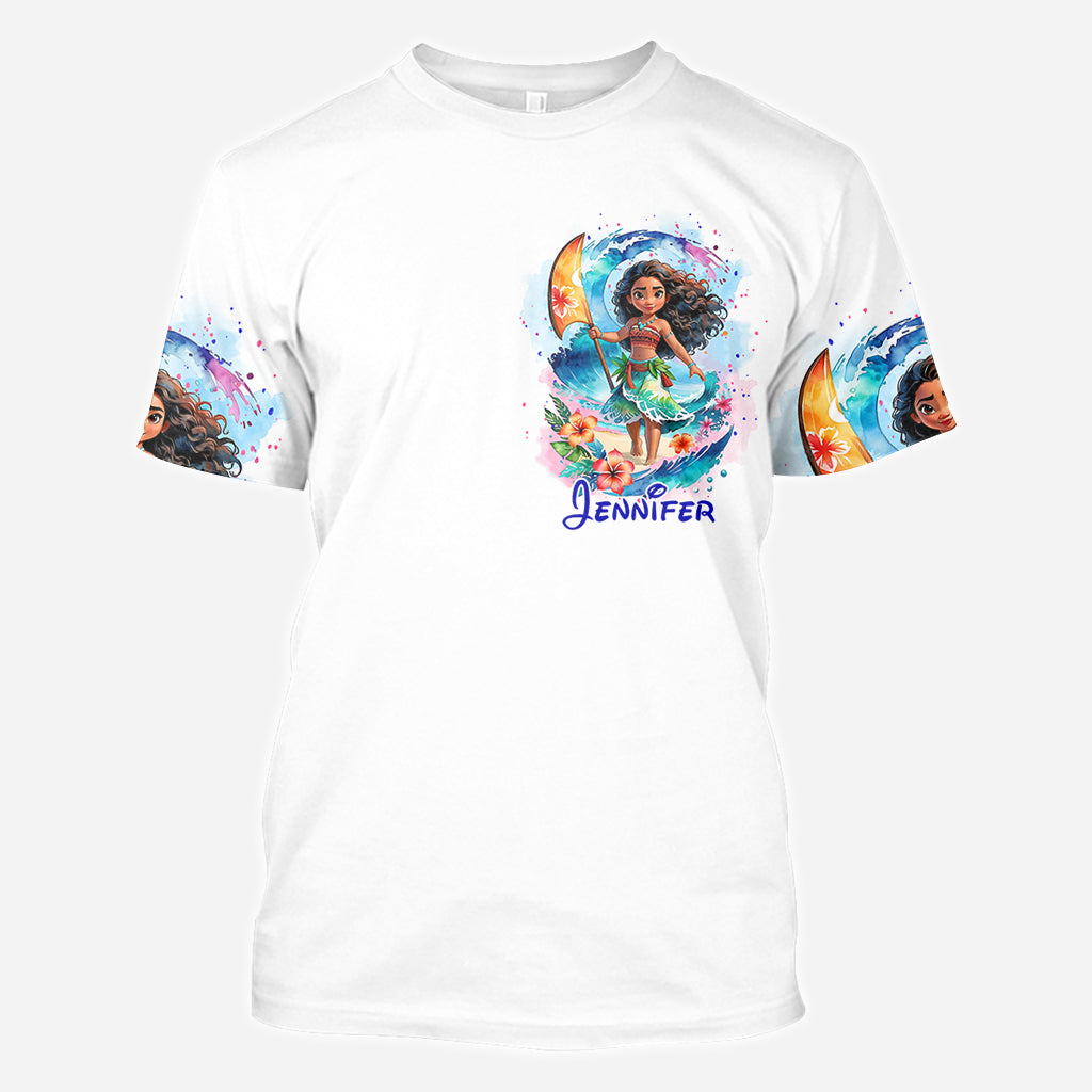 Sea Blossom - Personalized Mouse All Over Shirt