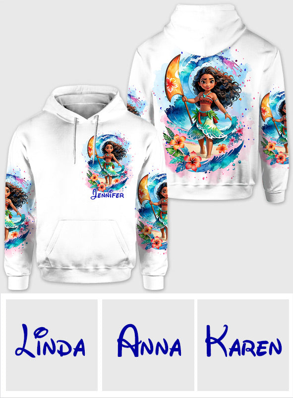 Sea Blossom - Personalized Mouse All Over Shirt